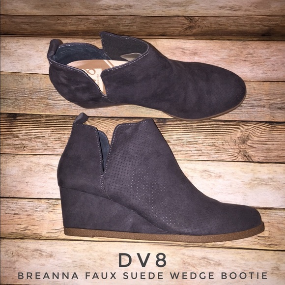 toms avery wedge booties